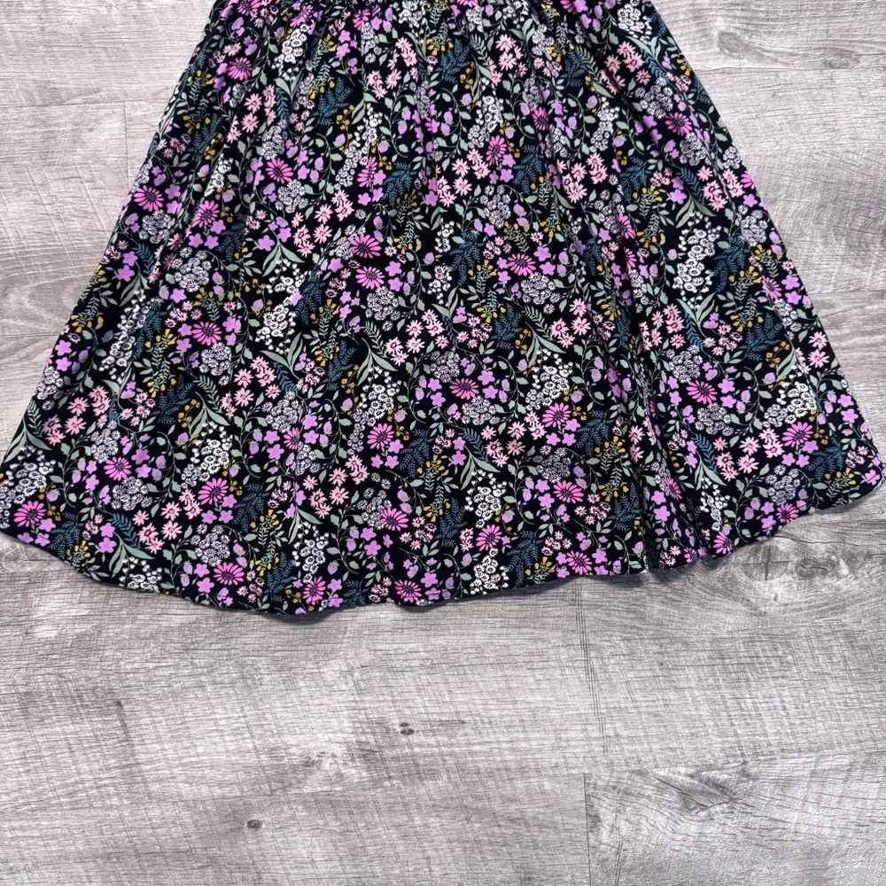 Epic Threads Short Sleeve Wildflower Print Peasant Smocked Dress Girls Sz. 6X